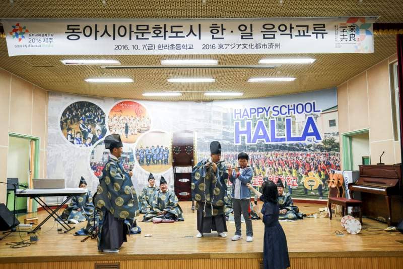 奈良葛城楽所雅遊会 雅楽 海外公演の様子